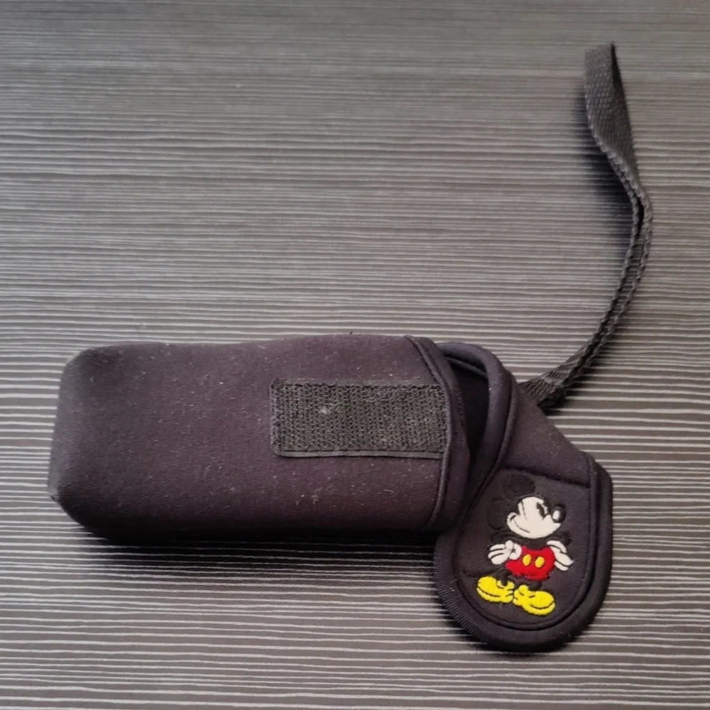 Disney Black Holster with Mickey Mouse Embroidery